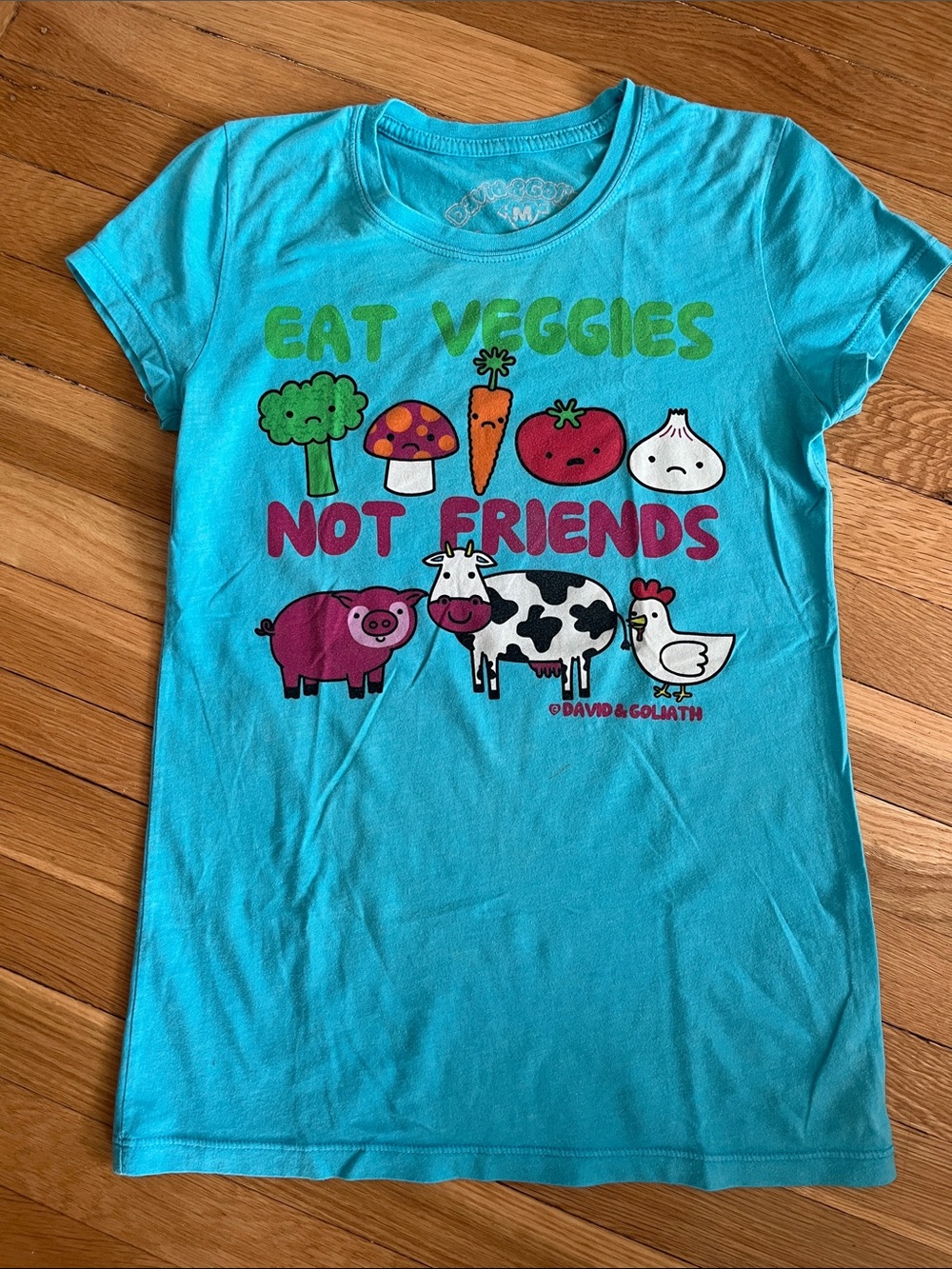 David & Goliath Women's Short Sleeve Tee - Turquoise